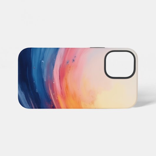 Abstract Swirl of Warmth and Depth iPhone Hoesje (Achterkant horizontaal)