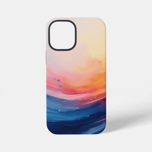 Abstract Swirl of Warmth and Depth iPhone Hoesje (Achterkant)