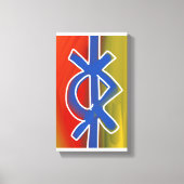 ABstract symbolism by RRW 2026 Canvas Afdruk (Voorkant)