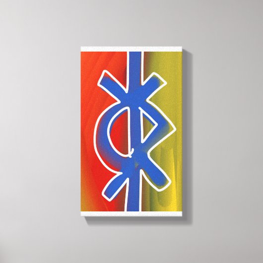 Abstract symbolisme door RRW 2026 Canvas Afdruk (Voorkant)