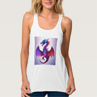 Abstract Symmetrisch Dragon Logo T-shirt – Modern