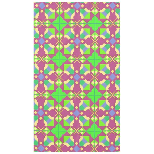 Abstract symmetrisch ontwerp tafelkleed (Voorkant)