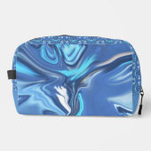 Abstract Symphony in Blue 2 Toilettasje (Voorkant)