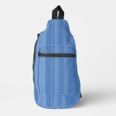 Abstract Symphony in Blue 3 Sling Bag (Voorkant)