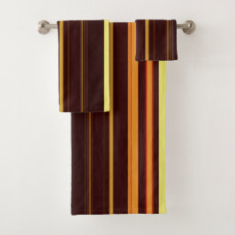 Abstract Symphony in Blue 4 (Negative Effect) Bad Handdoek