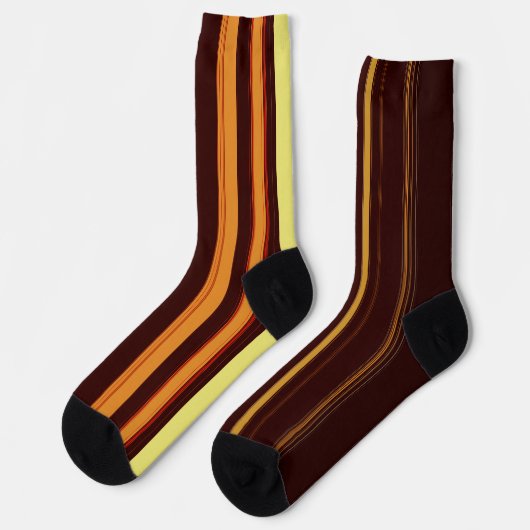 Abstract Symphony in Blue 4 (Negative Effect) Sokken (Links)