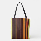 Abstract Symphony in Blue 4 (Negative Effect) Tote Bag (Achterkant)