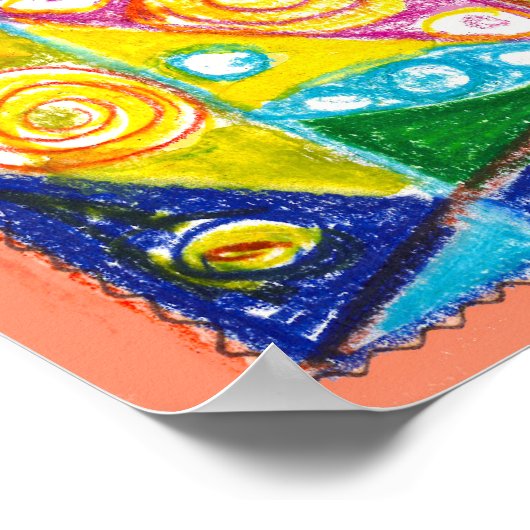 Abstract systeem poster (Hoek)