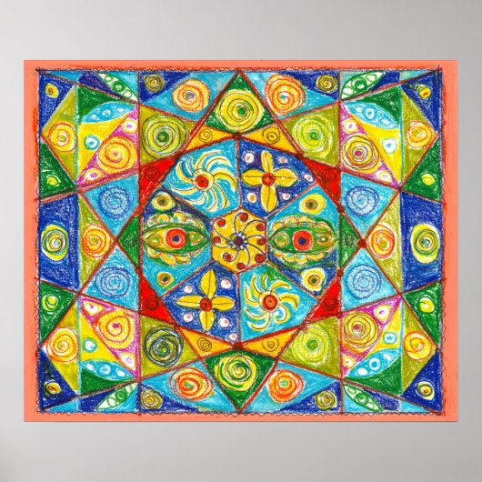 Abstract systeem poster (Voorkant)