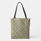 Abstract systeem tote bag (Achterkant)