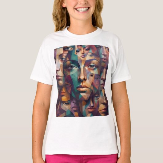 Abstract T-shirt (Voorkant)