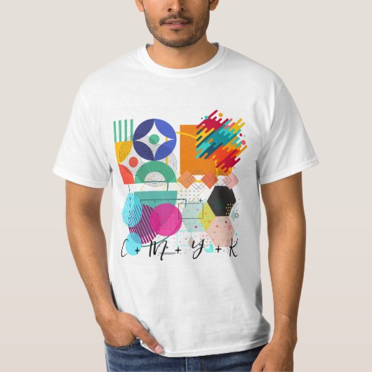 Abstract T-shirt (Voorkant)