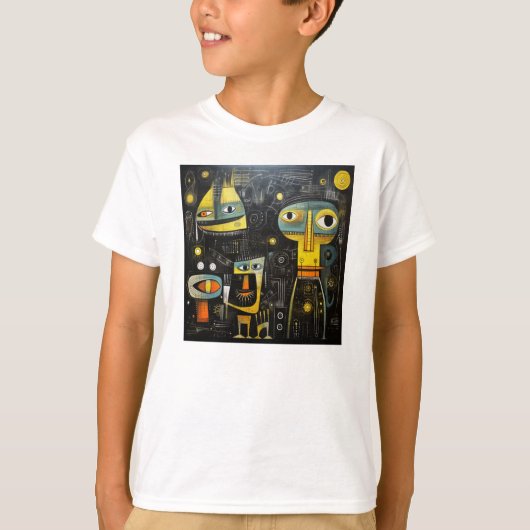 Abstract T-shirt (Voorkant)