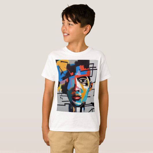 Abstract T-shirt (Voorkant volledig)