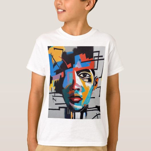 Abstract T-shirt (Voorkant)