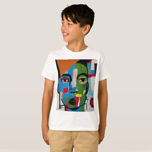 Abstract T-shirt (Voorkant volledig)