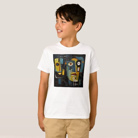 Abstract T-shirt (Voorkant volledig)