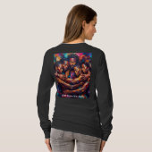 Abstract  t-shirt (Achterkant volledig)