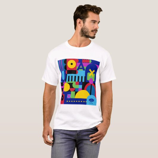 Abstract T-shirt (Voorkant volledig)
