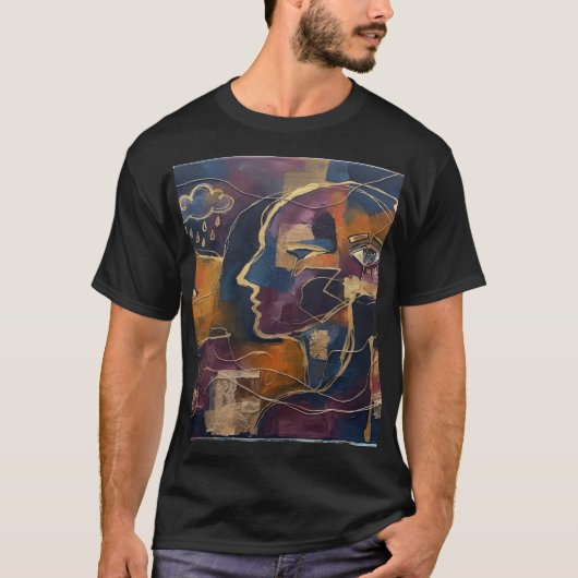 Abstract T-shirt (Voorkant)