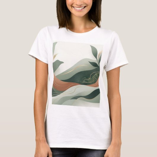 Abstract T-shirt (Voorkant)