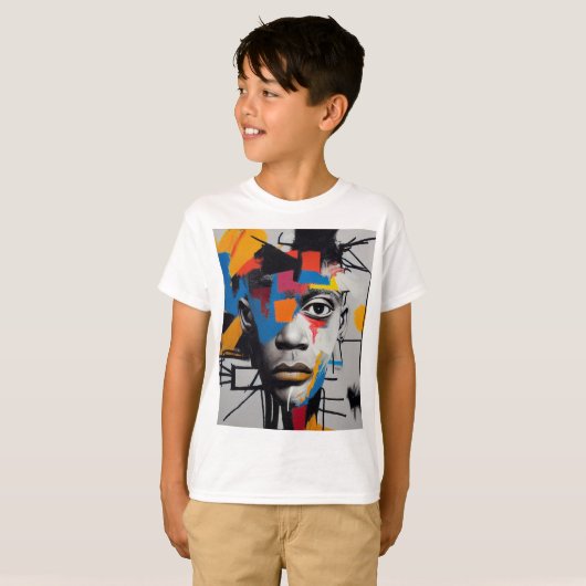 Abstract T-shirt (Voorkant volledig)