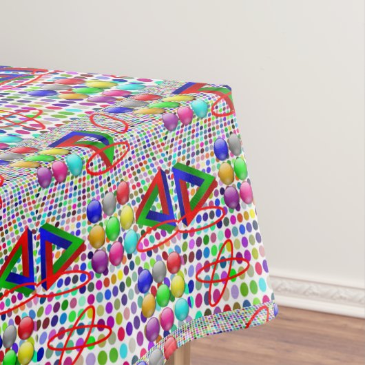 Abstract tablet tafelkleed (Voorbeeld)