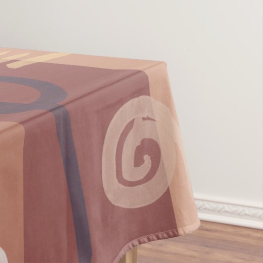 Abstract Tafelkleed (Voorbeeld)