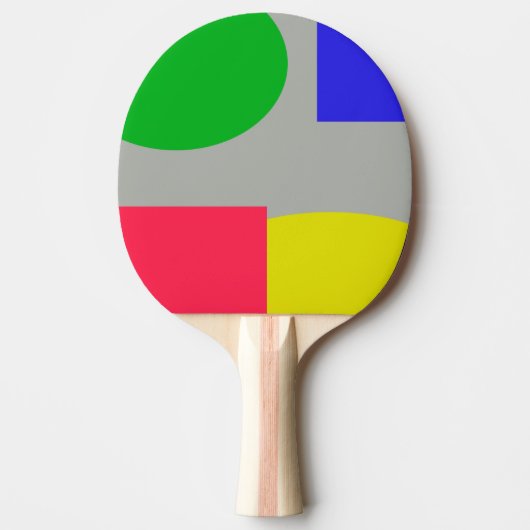 Abstract Tafeltennisbatje (Voorkant)