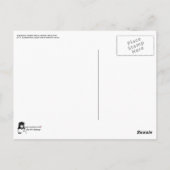 Abstract Talking Man uit de middeleeuwen schildere Briefkaart (Achterkant)