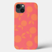 Abstract tangerine patroon Case-Mate iPhone case (Achterkant)