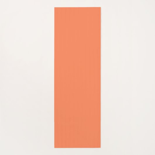 Abstract tangerine patroon yogamat (Achterkant)