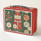 Abstract tapijt van Yuletide (Achterkant)