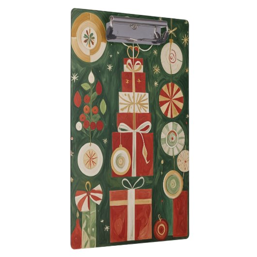 Abstract tapijt van Yuletide Klembord (Rechts)