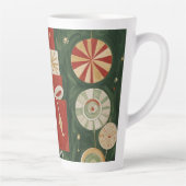 Abstract tapijt van Yuletide Latte Mok (Rechts)