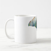 Abstract Tapir silhouette Koffiemok (Links)