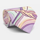 Abstract Tarweveld Pastel Inkten Das (Opgerold)