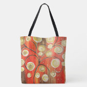 Abstract Tas Alles-over-druk van de Boom (Achterkant)