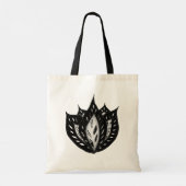 abstract tattoo voor gothics tote bag (Achterkant)