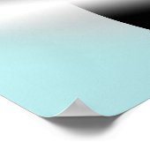 Abstract Teal met Lichtstralen AP0005 Poster (Hoek)