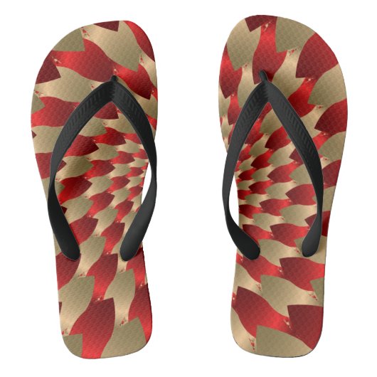 Abstract Teenslippers (Voetbed)