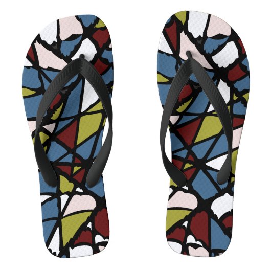abstract  teenslippers (Voetbed)