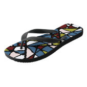 abstract  teenslippers (Schuin)