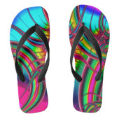 Abstract Teenslippers (Voetbed)