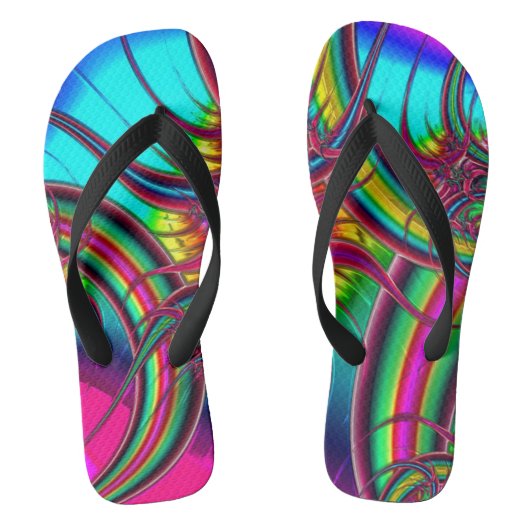 Abstract Teenslippers (Voetbed)