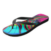 Abstract Teenslippers (Schuin)