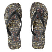 Abstract Tegel ontwerp Teenslippers (Voetbed)