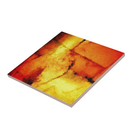 Abstract Tegeltje (Zijkant)