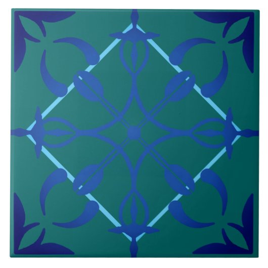 Abstract Tegeltje (Voorkant)