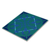Abstract Tegeltje (Zijkant)